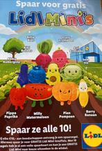 7 volle spaarkaarten en 1 banaan Lidl Mini's knuffels, Kinderen en Baby's, Speelgoed | Knuffels en Pluche, Ophalen, Nieuw, Overige typen