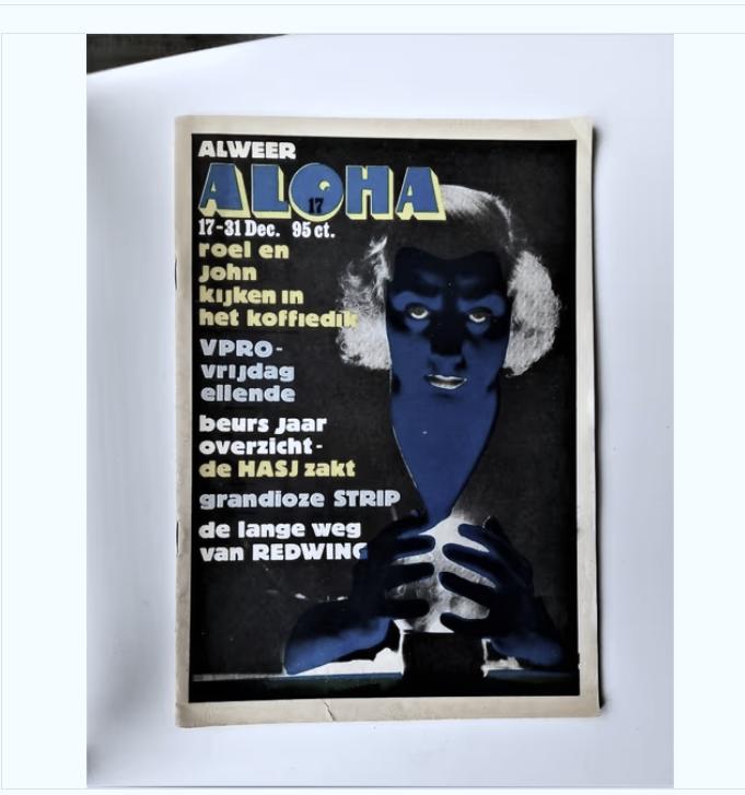 aloha nr.17 uit 1971/ willem holtrop, Boeken, Ophalen of Verzenden, Gelezen, Muziek, Film of Tv