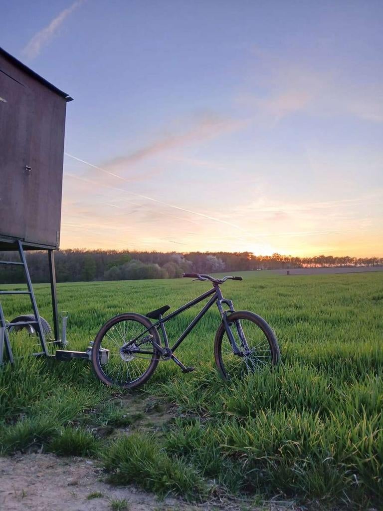 dirtjumper, Fietsen en Brommers, Fietsen | Crossfietsen en BMX, 24 inch of meer, Staal, Zo goed als nieuw, Ophalen