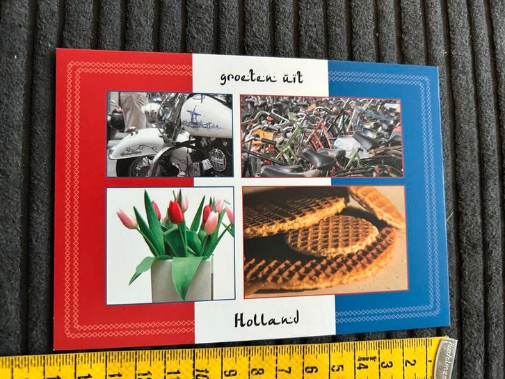 882. Idrukker kaart Holland, Verzamelen, Ansichtkaarten | Themakaarten, Ongelopen, Ophalen of Verzenden