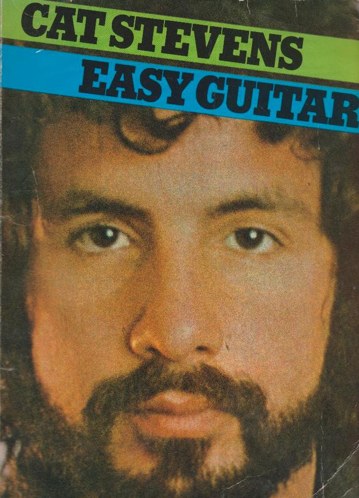 CAT STEVENS - EASY GUITAR, Muziek en Instrumenten, Bladmuziek, Gebruikt, Artiest of Componist, Populair, Ophalen of Verzenden