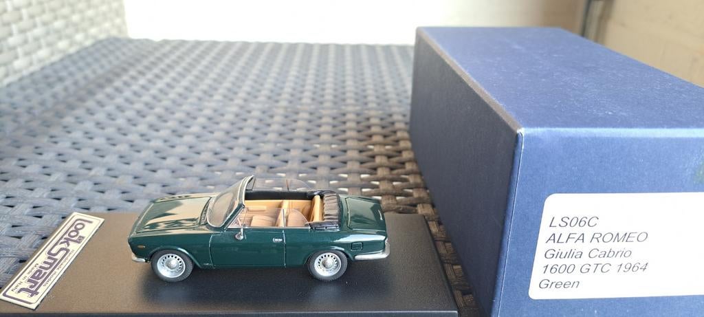 Alfa Romeo Guilia Cabrio 1600 GTC 1964 Look Smart., Ophalen of Verzenden, Nieuw, Auto, Overige merken