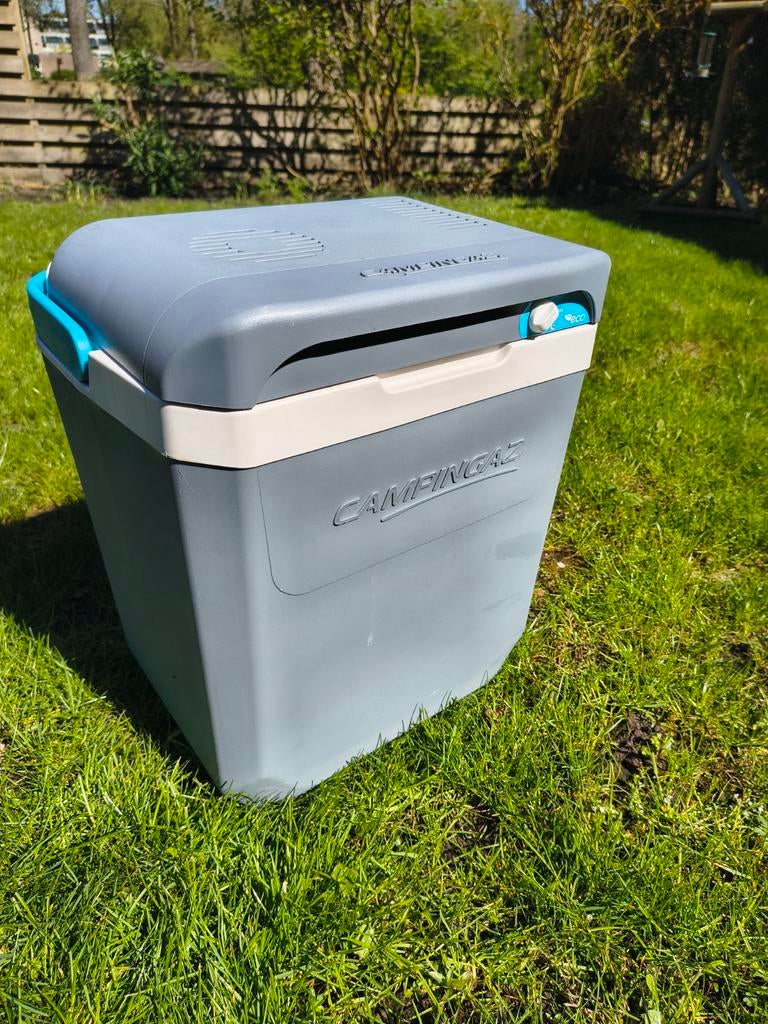 CampingGaz elektrische koelbox 28 liter, Caravans en Kamperen, Koelboxen, Ophalen, Zo goed als nieuw, Koelbox, Elektrisch