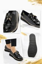 Pediconfort Leren damesschoenen zwart, maat 42 - Nieuw, Nieuw, Ophalen of Verzenden, Instappers, Zwart