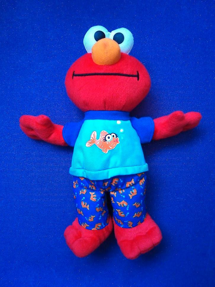 SESAMSTRAAT HASBRO Knuffel ELMO MET GELUID UIT 2010. 30 CM, Kinderen en Baby's, Speelgoed | Knuffels en Pluche, Nieuw, Overige typen