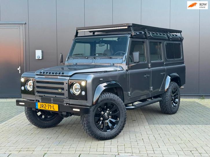 Land Rover DEFENDER 2.5 TD5 110 SW S, Auto's, Land Rover, Bedrijf, Te koop, 4x4, Apple Carplay, Centrale vergrendeling, Elektrische ramen