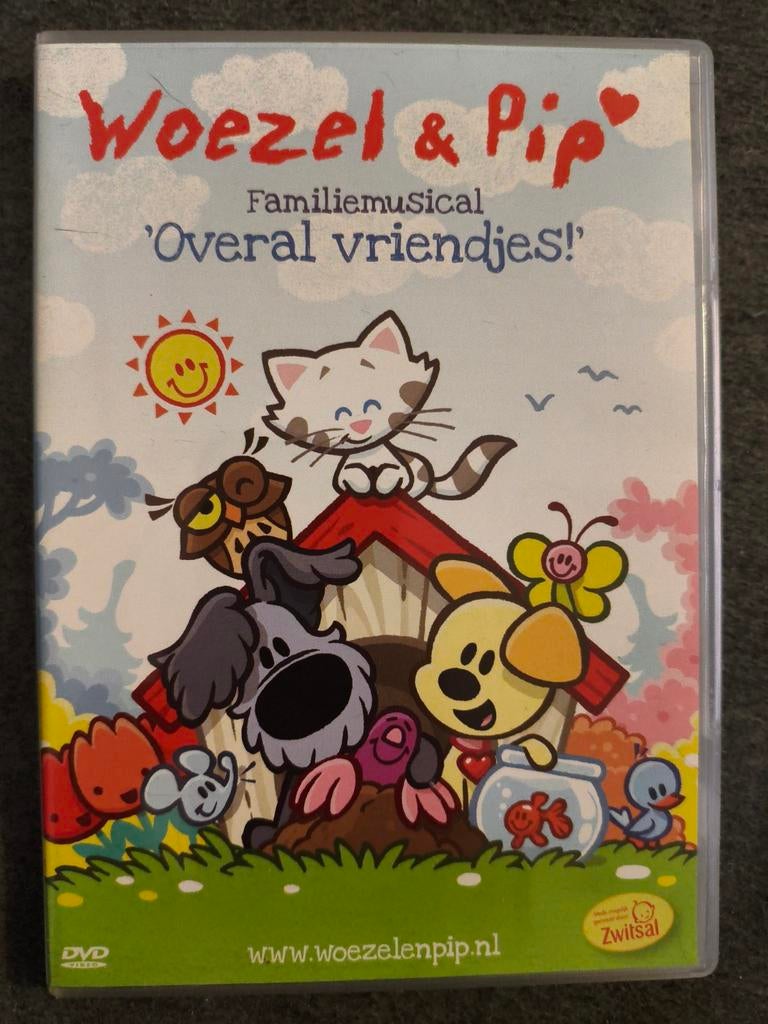 Woezel & Pip: Overal Vriendjes! Familimusical DVD, Ophalen of Verzenden