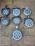 Te Koop 7x showtec tri par, Ophalen, Gebruikt, Licht