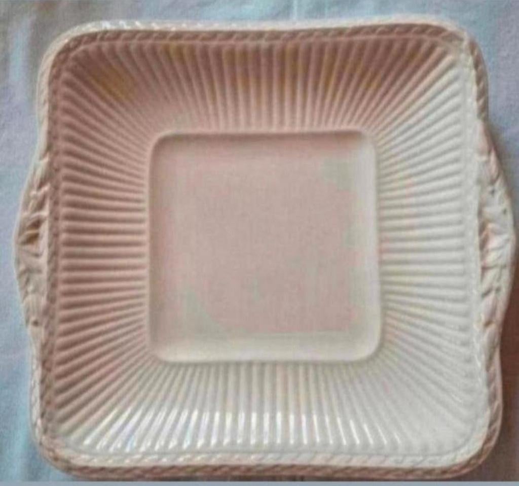 Wedgwood Edme vierkante creme schaal, Ophalen of Verzenden