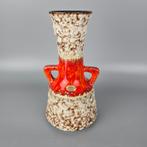 Vintage West-Duitse Fat Lava vaas. Jopeko 433 30. oranje, Ophalen of Verzenden