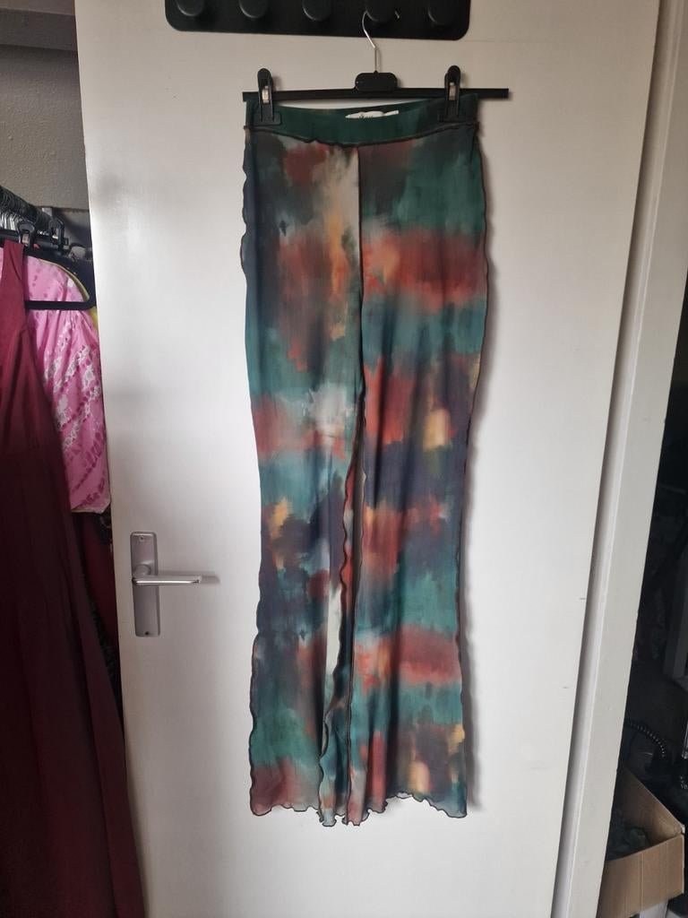 Broek pull&bear maat s, Kleding | Dames, Ophalen of Verzenden, Zo goed als nieuw, Zwart, Lang