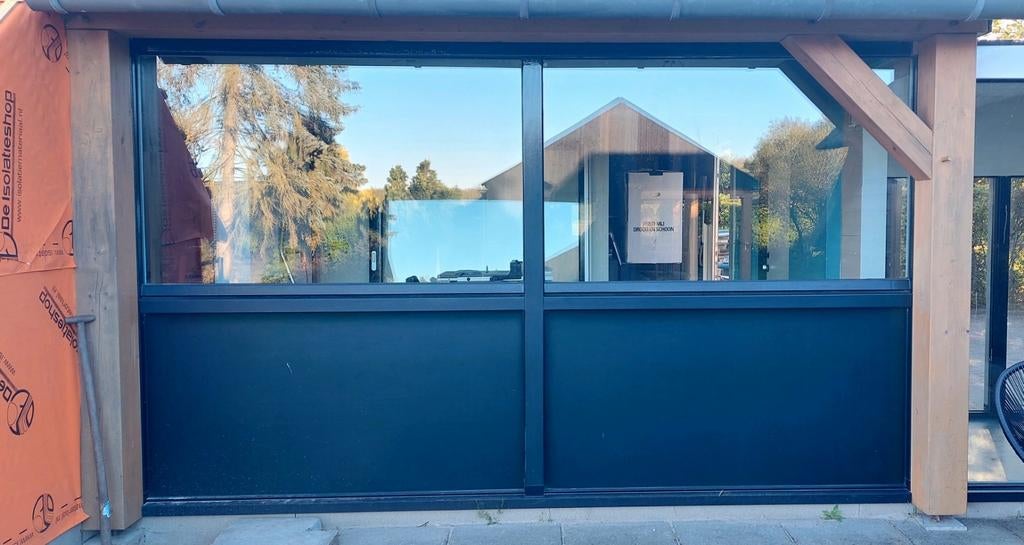 Borstweringpui (glas al gedemonteerd), Ophalen