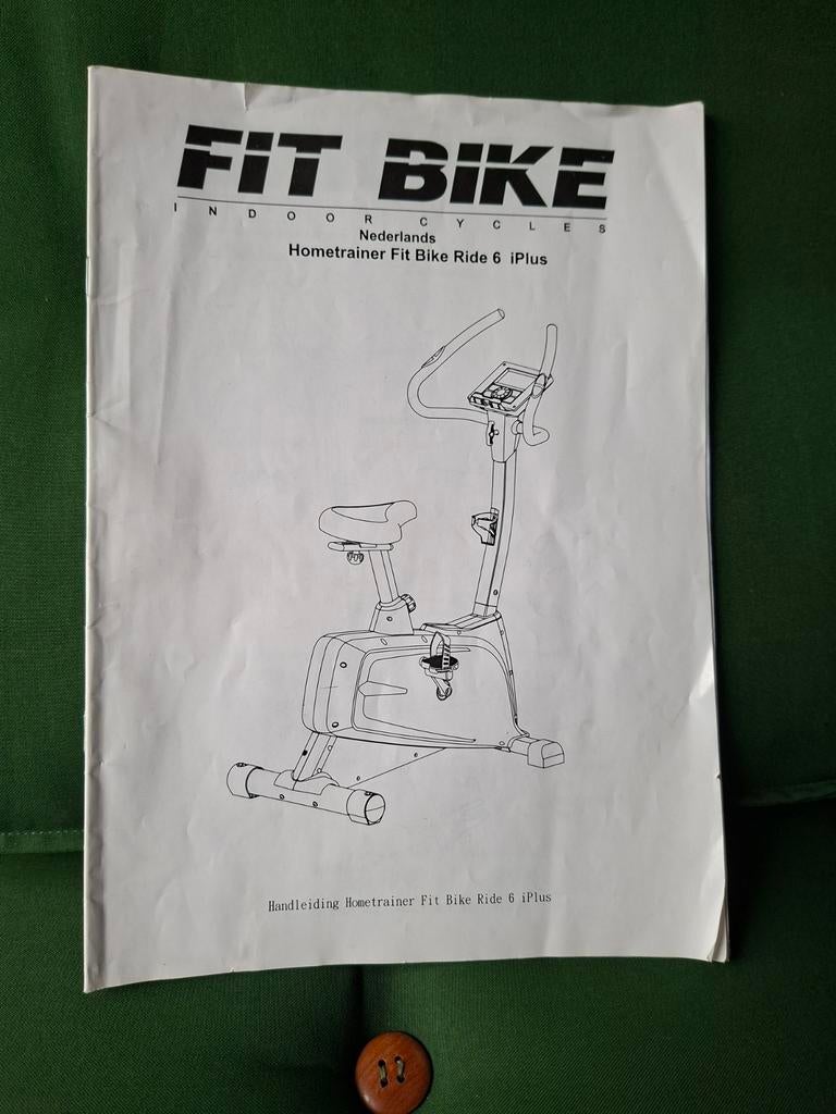 Hometrainer Fit Bike Ride 6 iPlus, Sport en Fitness, Fitnessapparatuur, Ophalen