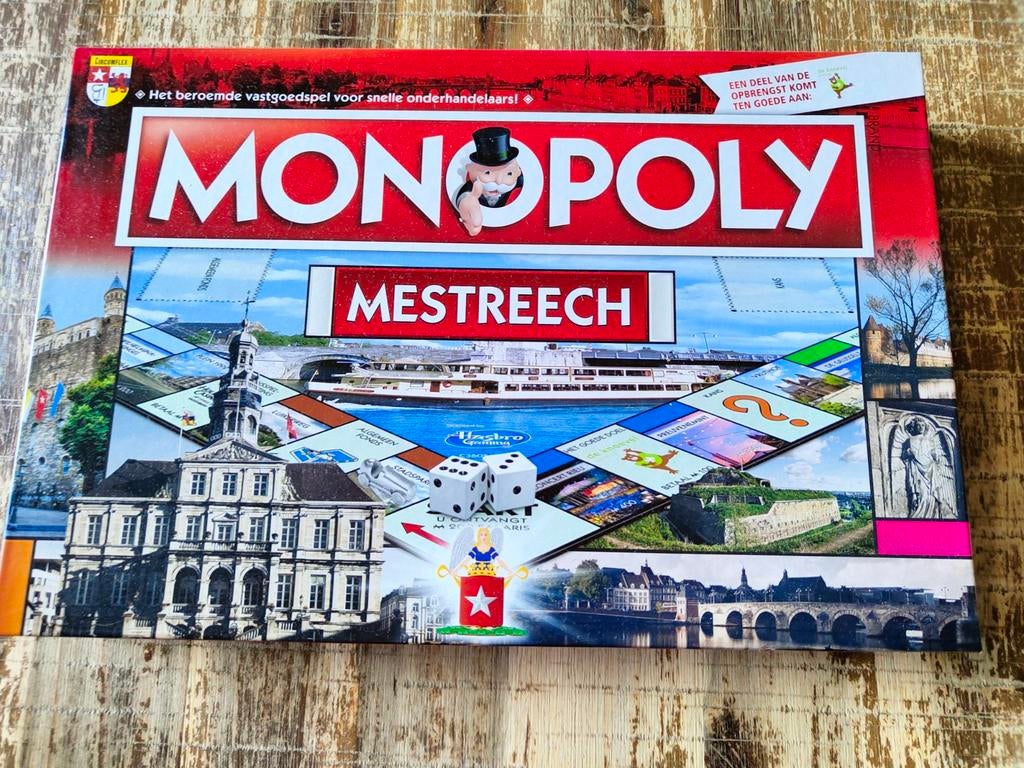 Monopoly Maastricht, Ophalen of Verzenden, Zo goed als nieuw