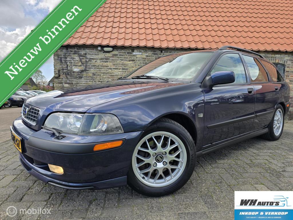 Volvo V40 2.0 T4 Ultra 200pk, Auto's, Volvo, Voorwielaandrijving, Gebruikt, 4 cilinders, Blauw