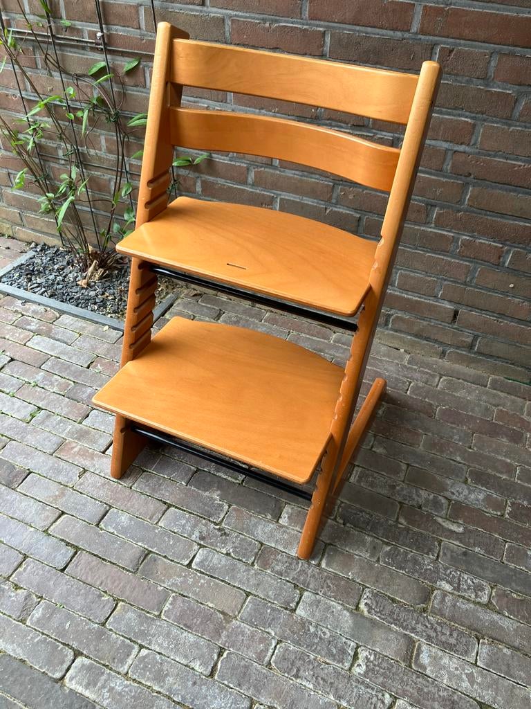 Stokke Tripp Trapp meegroeistoel - Goede staat, Ophalen of Verzenden, Gebruikt, Meegroeistoel