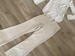 Studio Anneloes flair bonded travelstof broek kit met blouse, Maat 38/40 (M), Beige, Ophalen of Verzenden, Zo goed als nieuw