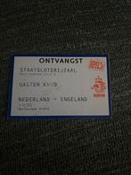 Nederland - Engeland voetbal ticket 13-02-2002, Ophalen of Verzenden, Overige binnenlandse clubs, Overige typen