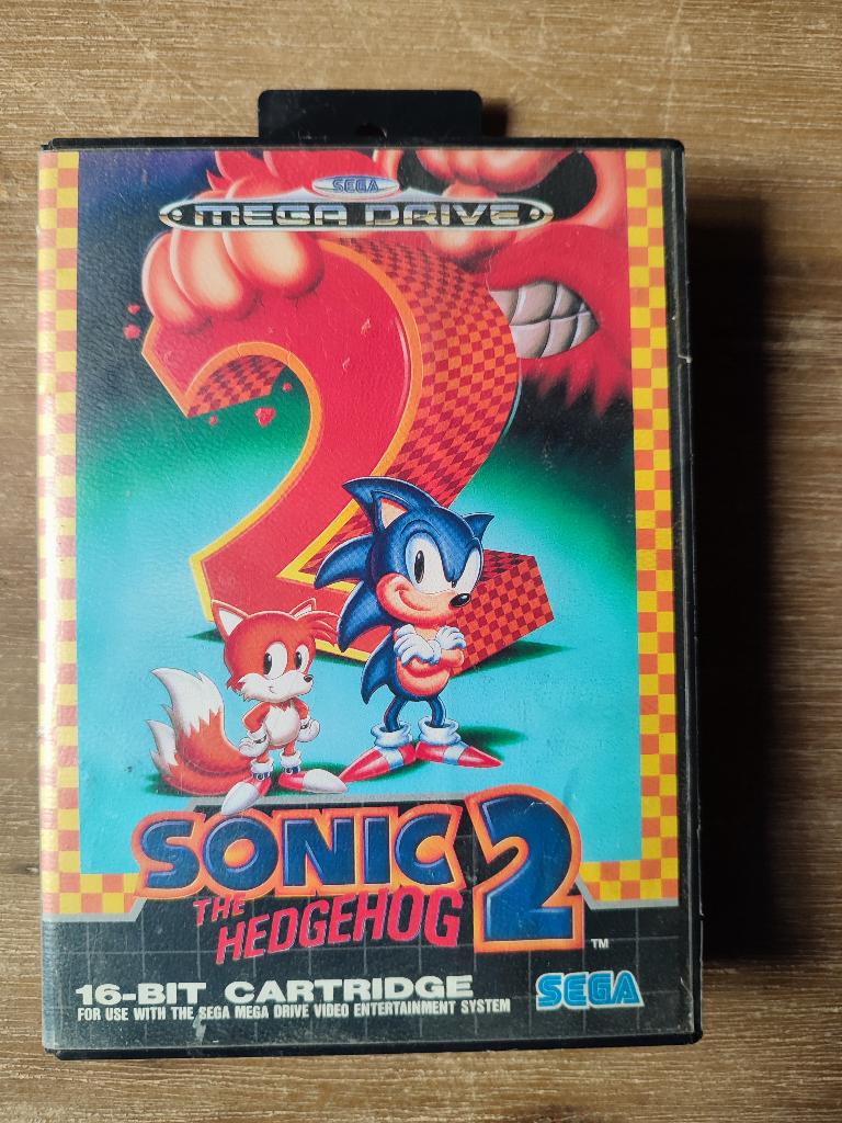 Sonic The Hedgehog 2 | Sega Megadrive, Spelcomputers en Games, Games | Sega, Gebruikt, 2 spelers, Eén computer, Ophalen of Verzenden