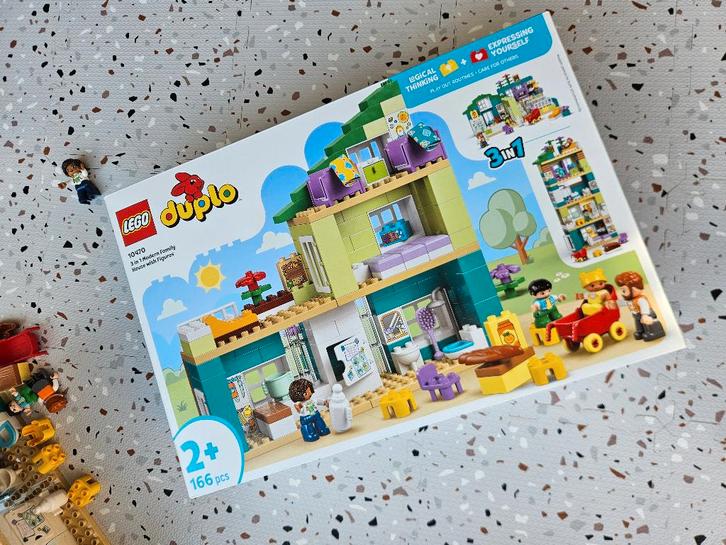LEGO Duplo Town 10470 - Woonhuis, Kinderen en Baby's, Speelgoed | Duplo en Lego, Zo goed als nieuw, Duplo, Complete set, Ophalen of Verzenden