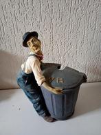 Laurel en Harley Hardy wc borstel houder de dikke en dunne, Antiek en Kunst, Ophalen of Verzenden