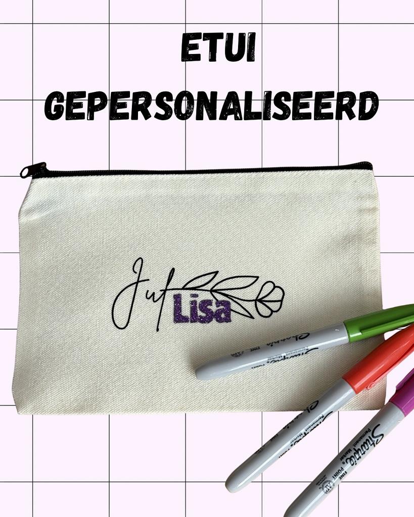 Etui juf cadeau, Printanddesignbycorinda@outlook.com, Katwijk aan Zee, Ophalen of Verzenden, Nieuw