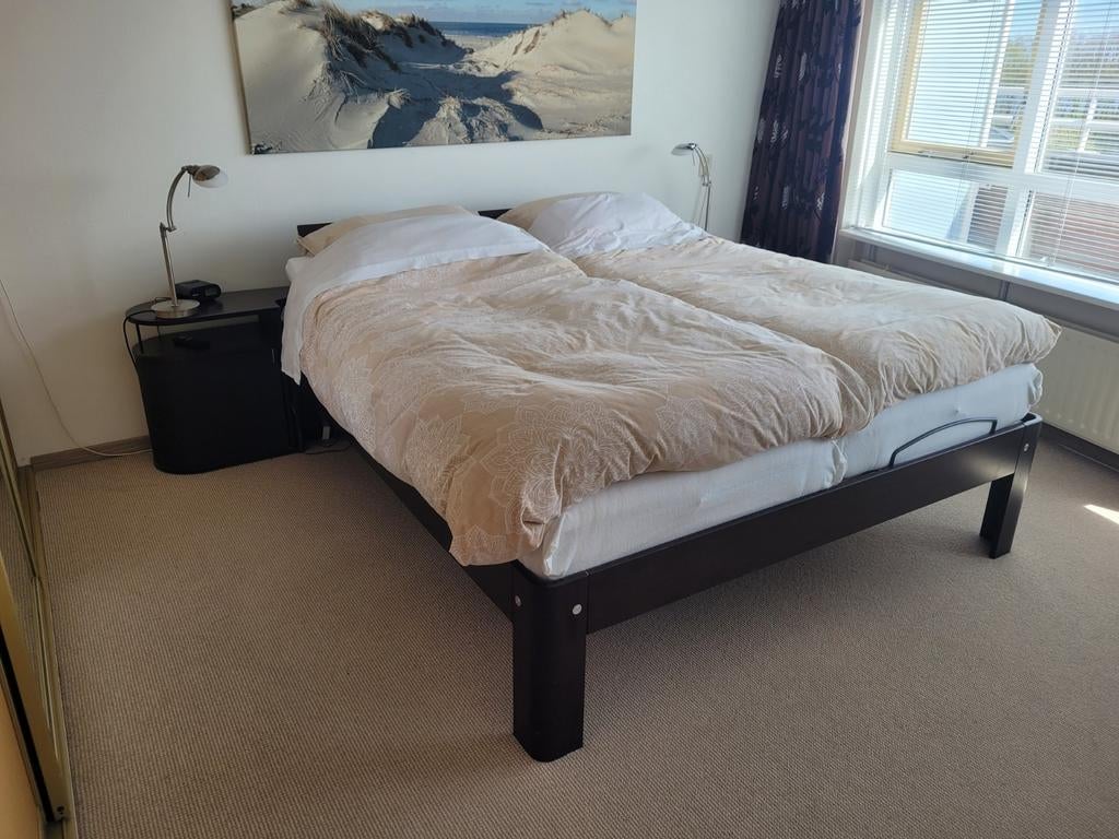 Auping tweepersoonsbed, Ophalen, Gebruikt, Tweepersoons