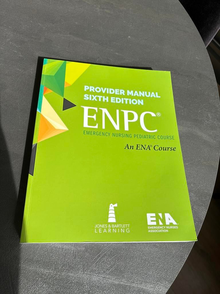 ENPC Emergency Nursing Pediatric Course 6e editie, Ophalen of Verzenden, Beta, Zo goed als nieuw, HBO