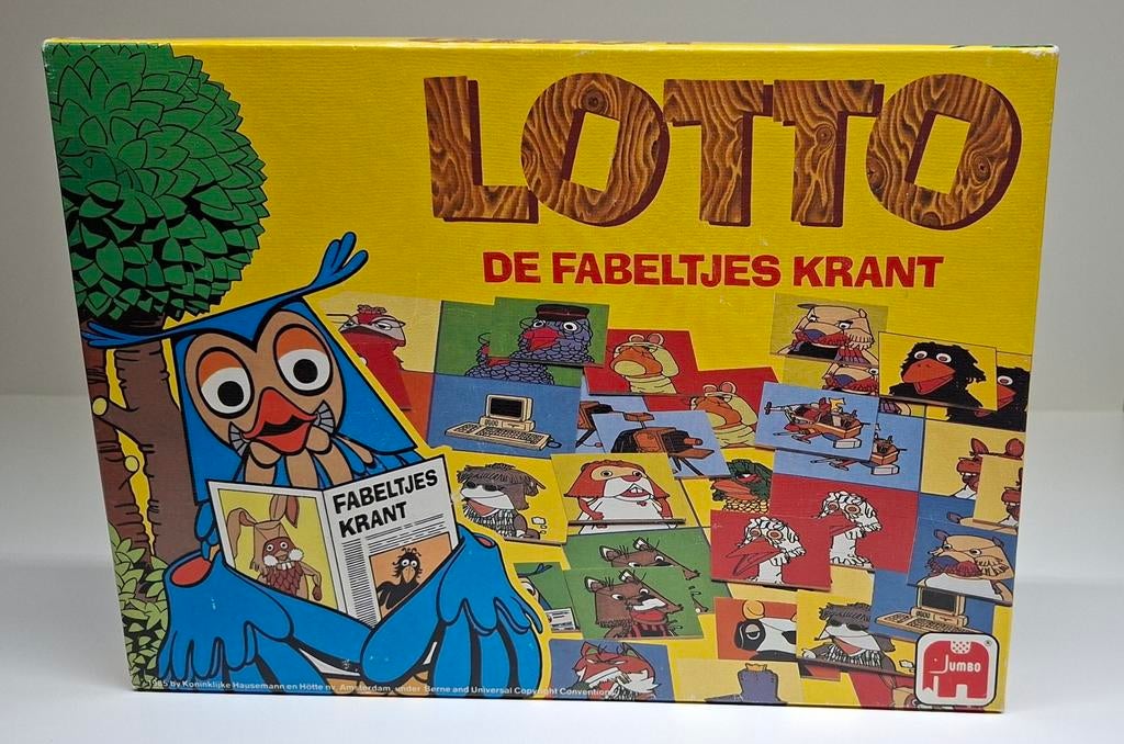 Lotto De Fabeltjeskrant - Jumbo., Ophalen of Verzenden