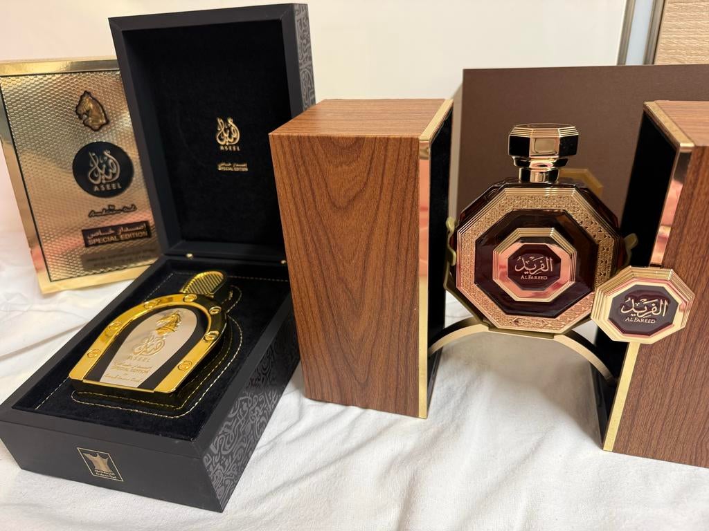 Arabian Oud Duo Set: Al Aseel SE 110ML & Al Fareed 100ML, Verzenden, Zo goed als nieuw