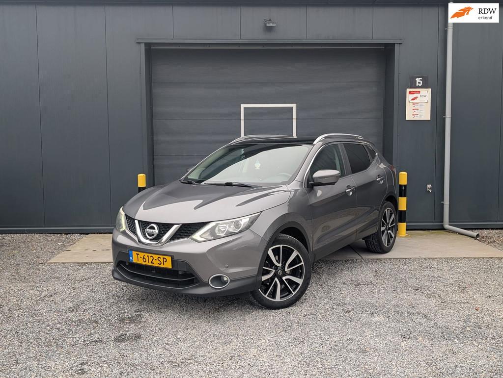 Nissan Qashqai 1.2 Acenta, NAP, AIRCO, PANO VAST, Auto's, Voorwielaandrijving, Euro 5, Gebruikt, 116 pk