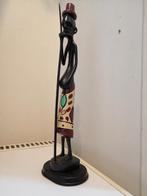 Decoratief Beeldje: Afrikaanse Man met Speer, Ophalen