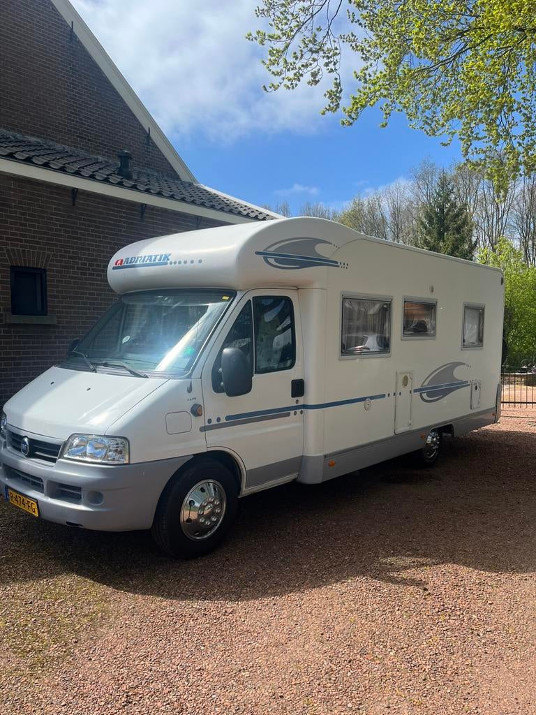 Camper Fiat Adria 650SP  2.8 jtd 2005, Afzuigkap, Ringverwarming, Fiat, 6 tot 7 meter