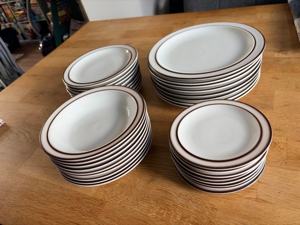 Vintage Thomas servies - borden en kommen, Huis en Inrichting, Keuken | Servies, Gebruikt, Keramiek, Ophalen of Verzenden, Overige stijlen
