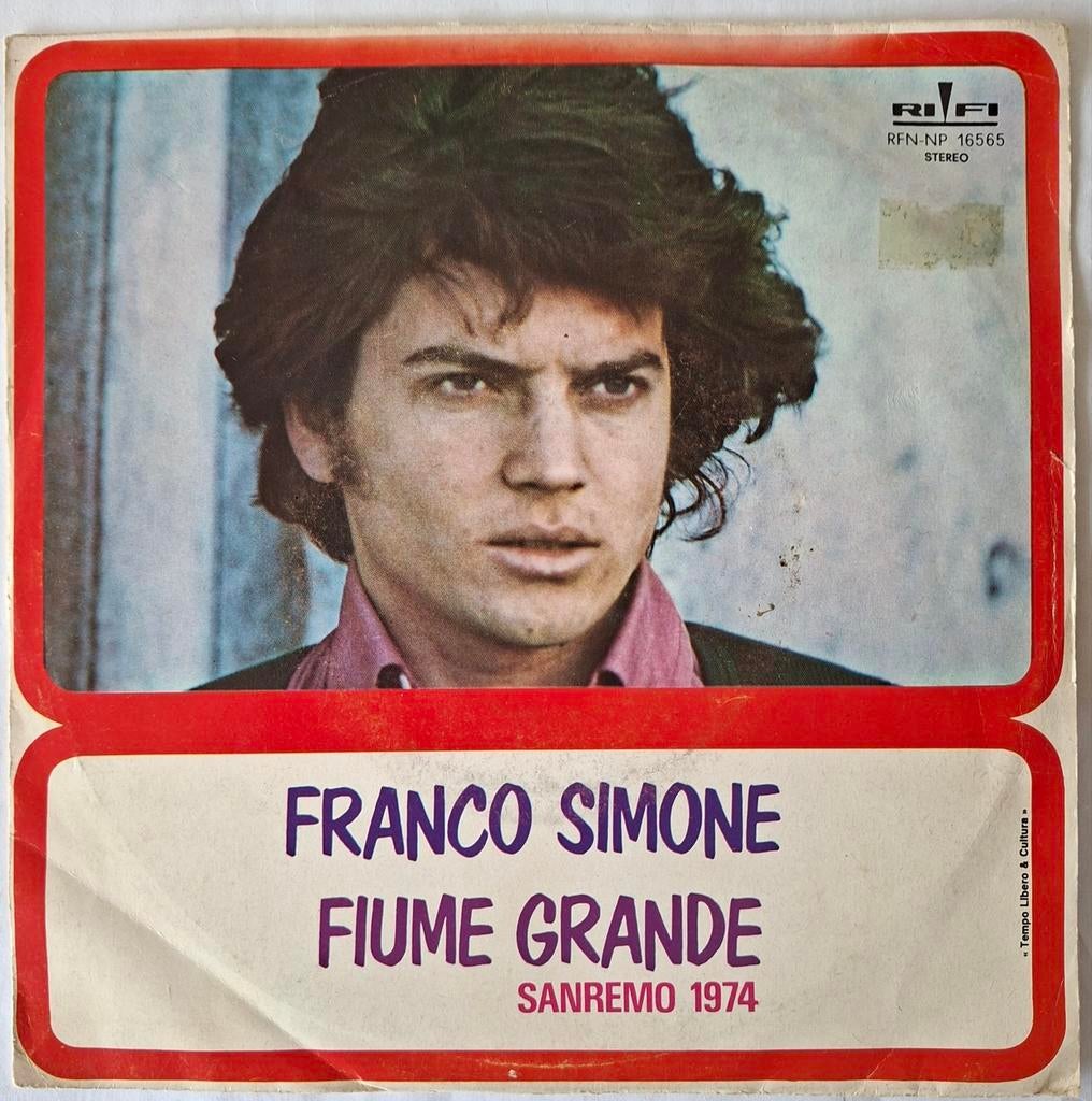 Franco Simone       Fiume Grande, Ophalen of Verzenden, Gebruikt, 7 inch, Single