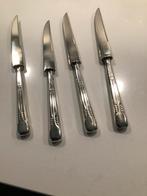 4 Antieke Fruitmesjes - 16 cm, Antiek en Kunst, Antiek | Bestek, Ophalen of Verzenden