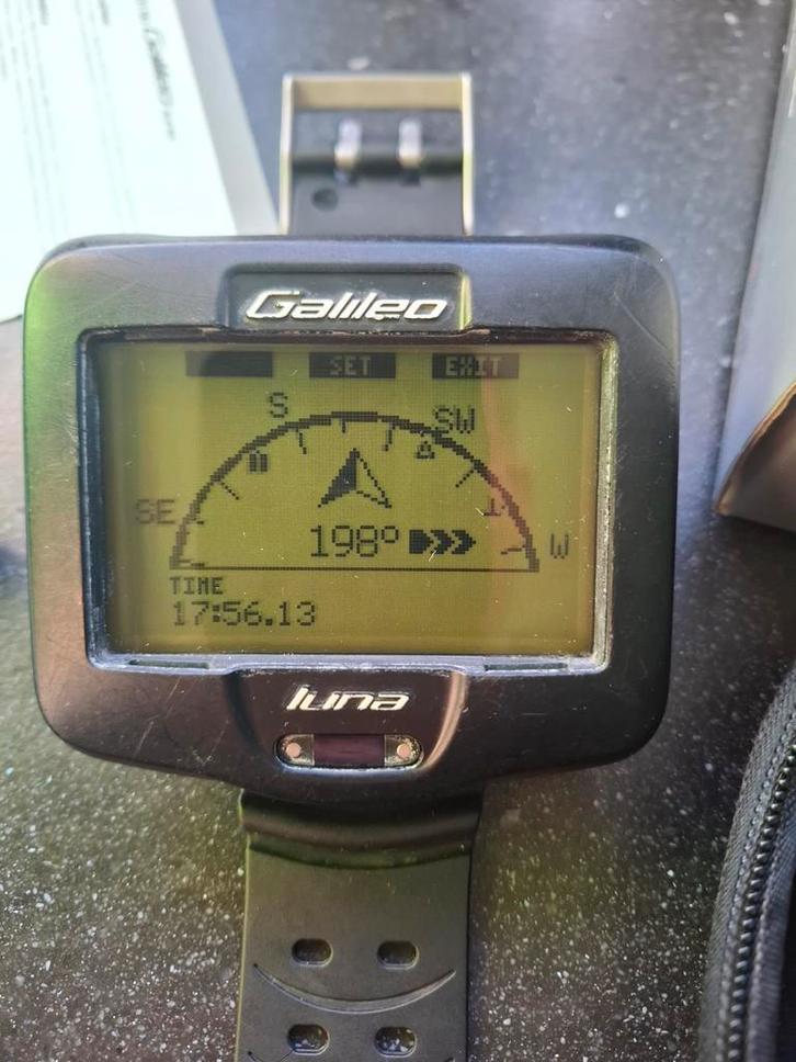 Galileo Luna duikcomputer met zender, Watersport en Boten, Duiken, Duikcomputer, Ophalen of Verzenden