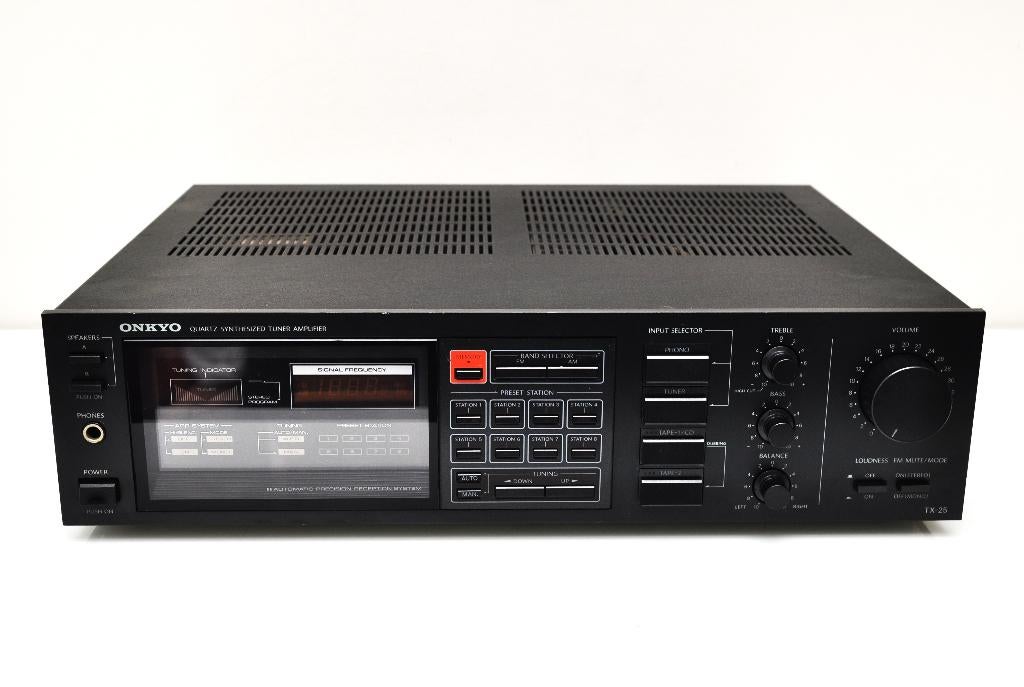 ONKYO TX-25 receiver., Gebruikt, Ophalen of Verzenden, 60 tot 120 watt, Stereo