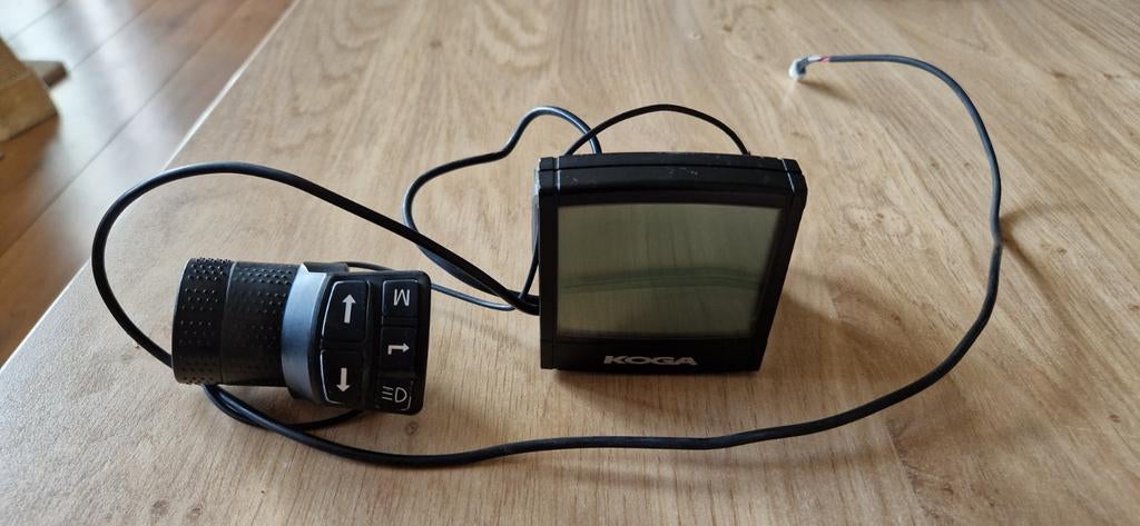 Koga elektrische fiets computer display en bediening, Fietsen en Brommers, Fietsaccessoires | Fietscomputers, Gebruikt, Snelheidssensor