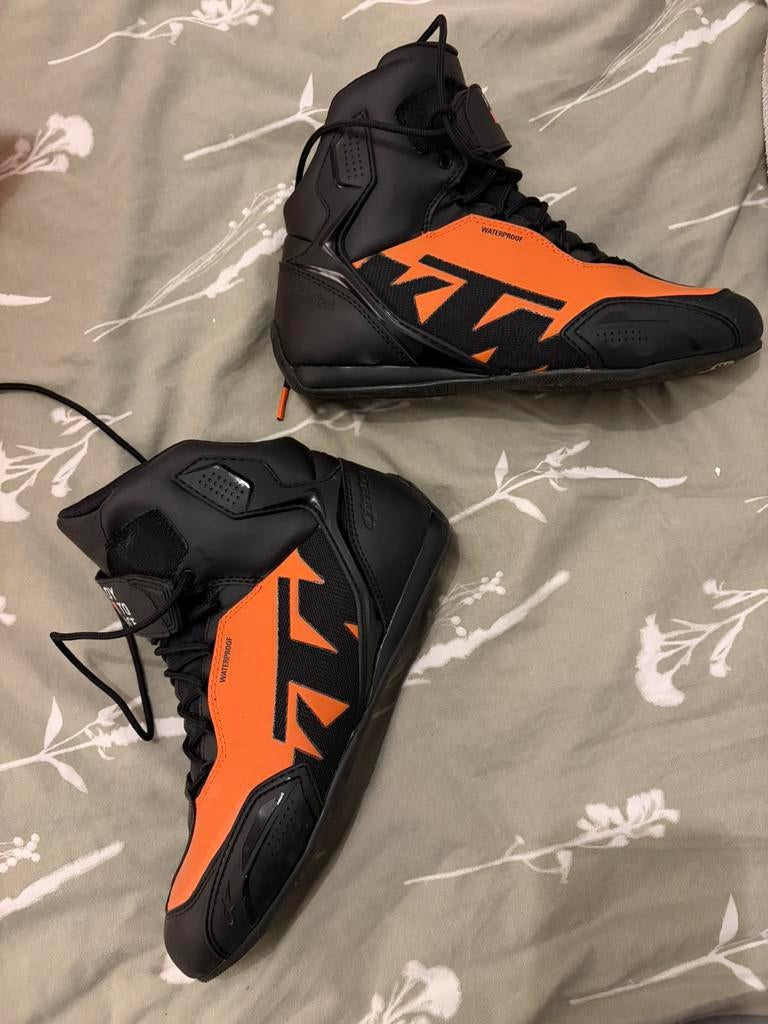 Alpinestars x KTM Faster-3 Waterproof Motorschoenen - 40,5, Motoren, Kleding | Motorkleding, Ophalen, Tweedehands, Laarzen