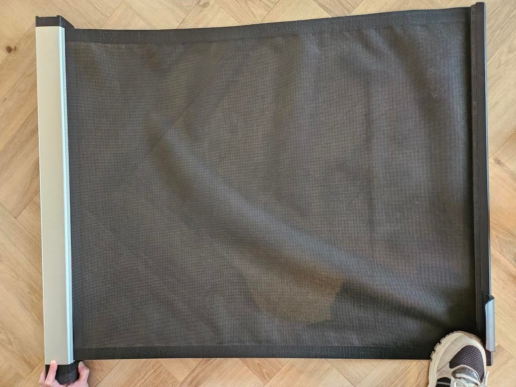 Lascal oprolbaar traphekje - Ruimtebesparend & veilig, Overige materialen, Gebruikt, Oprolhekje, Ophalen of Verzenden