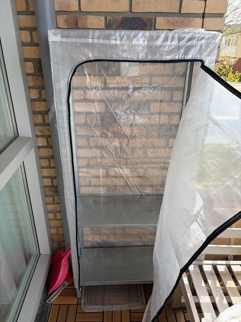 Handige Plantenkast / Kweekkas voor Balkon of Tuin, Tuin en Terras, Kassen, Gebruikt, Folie, Kweekkas, Ophalen