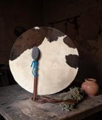 OVERGEDRAGEN Sjamanendrum Paard 47 cm Keltisch kruis, Ophalen of Verzenden, Nieuw, Trommel