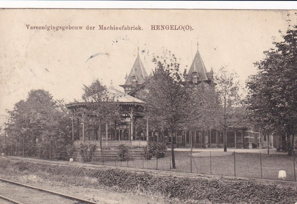 Hengelo, Fabriek., Verzenden, Voor 1920, Gelopen, Overijssel