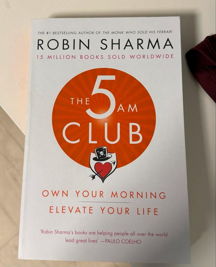 The 5 AM Club - Robin Sharma, Boeken, Advies, Hulp en Training, Zo goed als nieuw, Ophalen of Verzenden