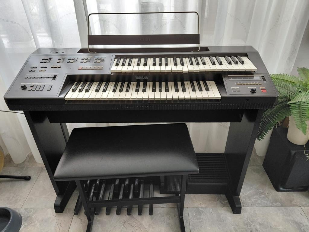 Yamaha electone me-35a, Ophalen, Gebruikt, 2 klavieren, Orgel