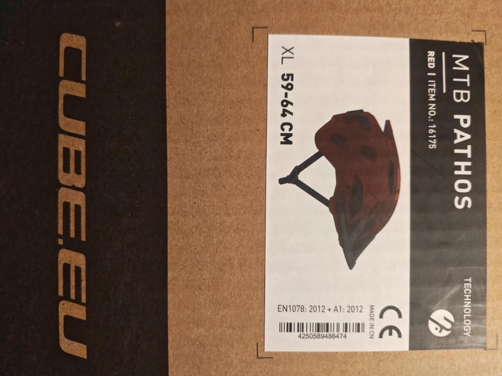 Cube fietshelm | Pathos | XL | Nieuw, Ophalen of Verzenden, Nieuw, Heer of Dame, Cube
