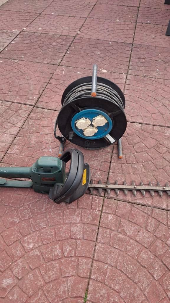Heggenschaar, Tuin en Terras, Ophalen of Verzenden, Gebruikt, Elektrisch