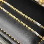 14k gouden koningsketting prachtig schakel italy, Sieraden, Tassen en Uiterlijk, Kettingen, Ophalen of Verzenden, Nieuw, Goud