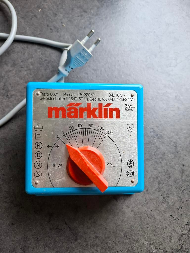 Märklin Trafo 6671 transformator, Hobby en Vrije tijd, Modeltreinen | H0, Ophalen